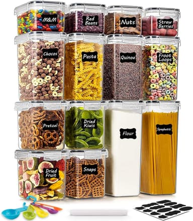 Lot de 14 boîtes de rangement